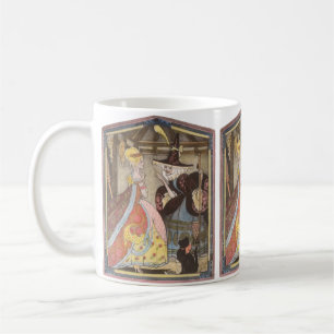 Aschenputtel und die Fee, Vintage Märchen Tasse