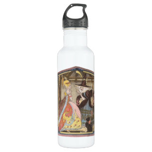 Aschenputtel und gute Fee, Vintage Märchen Edelstahlflasche