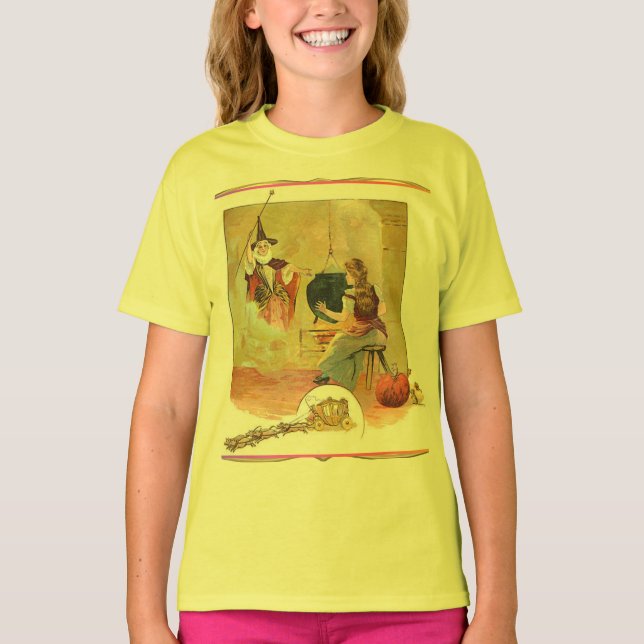 Aschenputtel und ihre Mutter T-Shirt (Vorderseite)