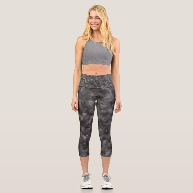 Ascheregensignal Capri Leggings (Vorderseite)