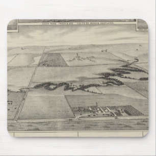 Aschetal Stock Farm, Larned, Kansas Mousepad