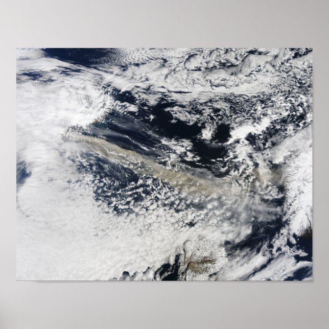 Aschewolke vom Vulkan 2 Poster (Vorne)