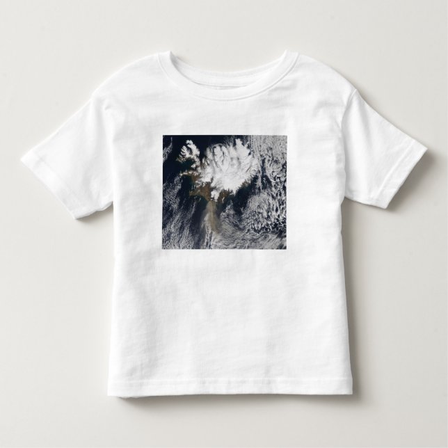 Aschewolke vom Vulkan Eyjafjallajokull, Island Kleinkind T-shirt (Vorderseite)