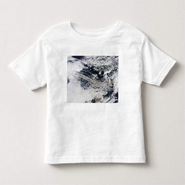 Aschewolke vom Vulkan Eyjafjallajokull Kleinkind T-shirt (Vorderseite)