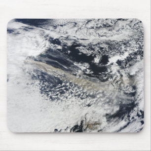Aschewolke vom Vulkan Eyjafjallajokull Mousepad