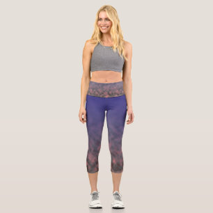 Aschfall Nachglühen Capri Leggings
