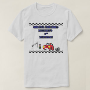 ASCHGRAUE ELTERNTEILE EINS FÜR DAS RENNAUTO PARTY T-Shirt