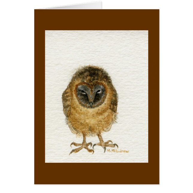 "Aschige gegenübergestellte Schleiereule " (Vorne)