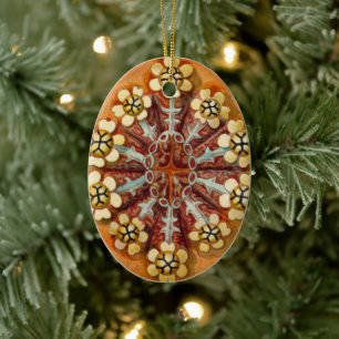 Ascidiae von Ernst Haeckel, Vintage Meereslebewese Keramik Ornament