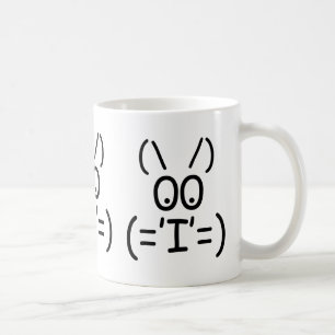 ASCII-Katze Tasse