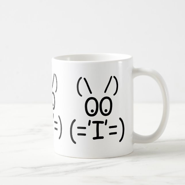 ASCII-Katze Tasse (Rechts)