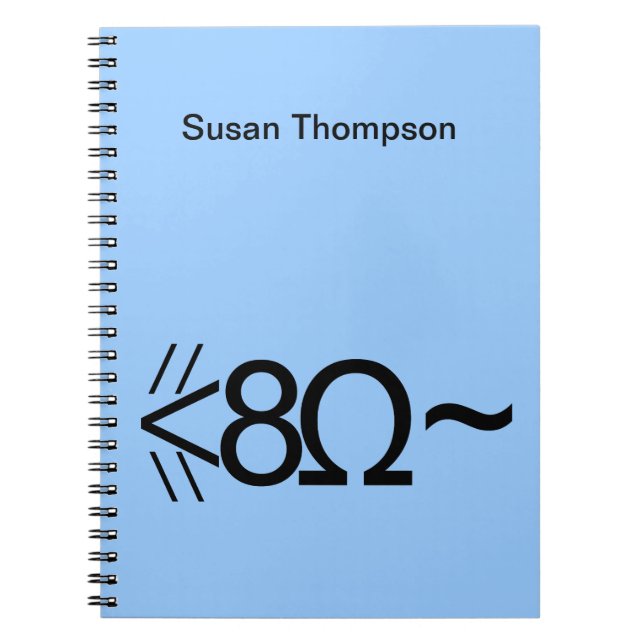 ASCII-Maus Notizblock (Vorderseite)