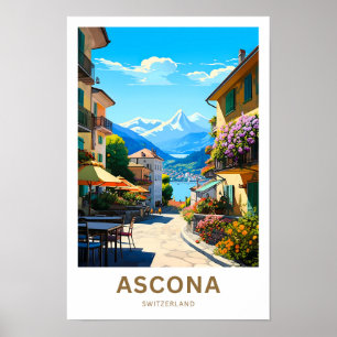 Ascona Schweiz Reisen Print Poster
