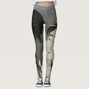 Ase O Fuku Onna Leggings der japanischen Kunst