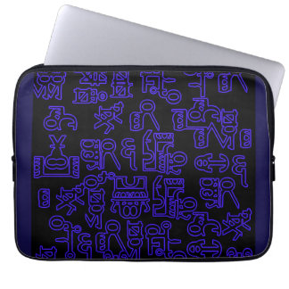 Asemische Wanderungen I Laptopschutzhülle