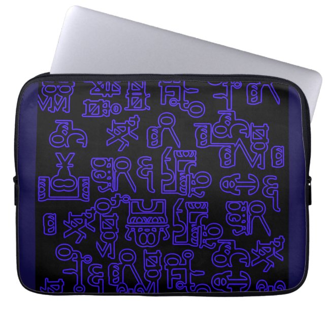 Asemische Wanderungen I Laptopschutzhülle (Vorderseite)