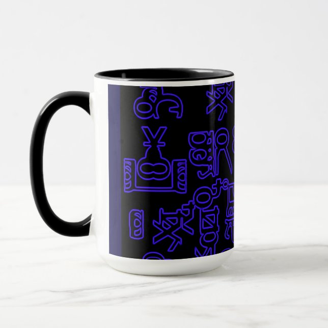 Asemische Wanderungen I Tasse (Links)