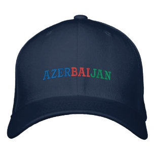 Aserbaidschan bestickt Baseballhut Bestickte Baseballkappe