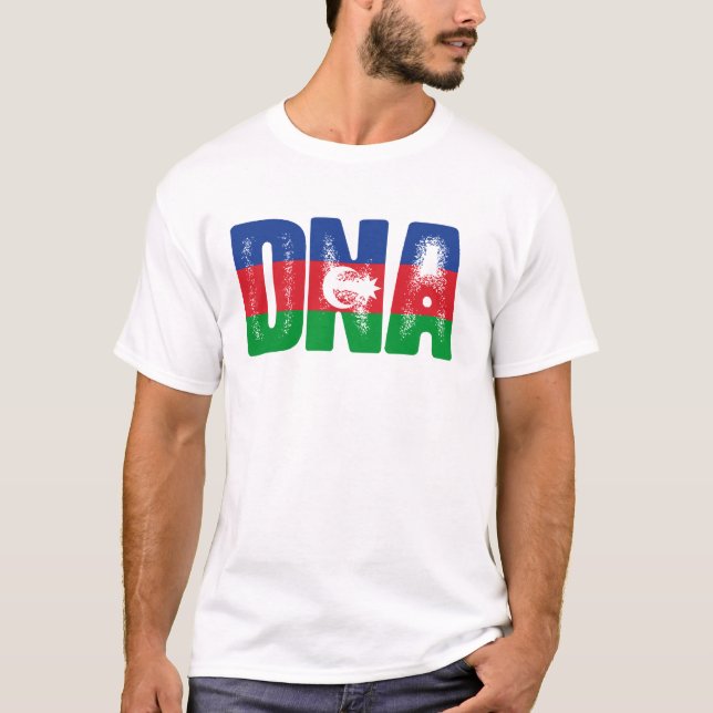 Aserbaidschan-DNA T-Shirt (Vorderseite)