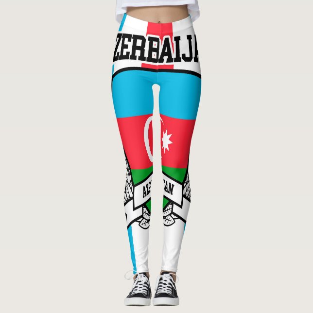 Aserbaidschan Leggings (Vorderseite)