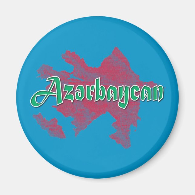 Aserbaidschan Magnet (Vorne)