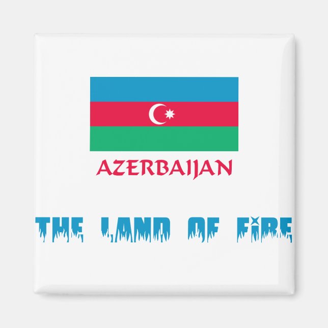 Aserbaidschan Magnet (Vorne)