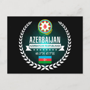 Aserbaidschan Postkarte