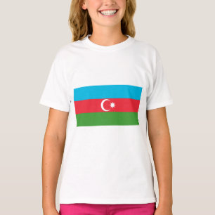 aserbaidschanische Flagge (Aserbaidschan) T-Shirt