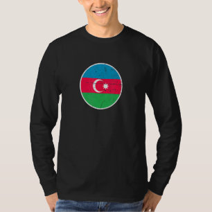 Aserbaidschanische Flagge für das Land Aserbaidsch T-Shirt