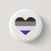 Asexual Ace Pride Abzeichen