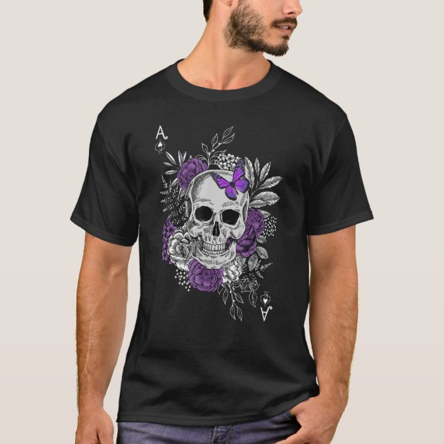 Asexual Ace Proud LGBT Ally Pride T-Shirt (Vorderseite)