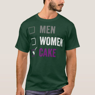 Asexual, anstatt Cake Ace Asexual Pride LGBTIA ess T-Shirt