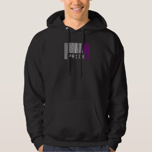 Asexual Barcode Prix Monat Niedliche Äse Ästhetisc Hoodie