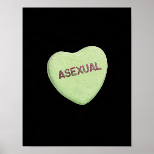 ASEXUAL CANDY -.png Poster