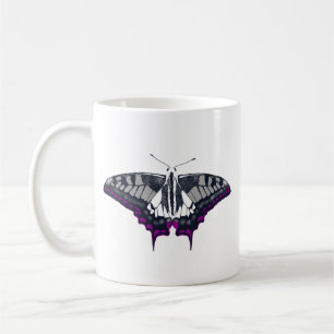 Asexual Flag Frack Butterfly Kaffeetasse