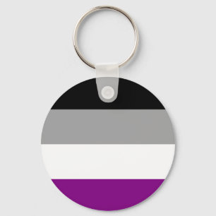 Asexual Flag Key Chain Schlüsselanhänger