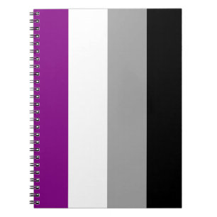 ASEXUAL FLAG ORIGINAL -.pnng Notizblock