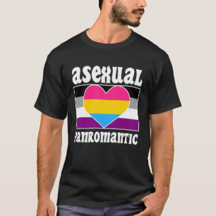 Asexual Panromantic Prilag Flag Niedliche Ace Ästh T-Shirt