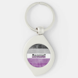 Asexual pride flag key ring schlüsselanhänger