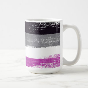 Asexual Pride Paint Kaffeetasse