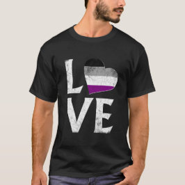 Asexual Stack Liebe T-Shirt