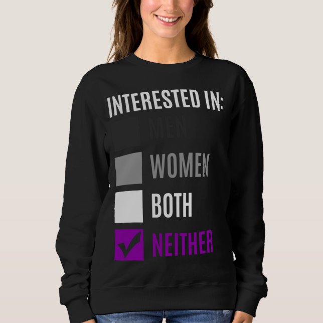 Asexual Sweatshirt (Vorderseite)