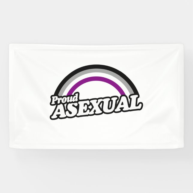 asexual und stolz banner (Horizontal)