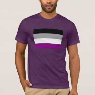 ASEXUALE FLAGGEN-VORLAGE T-Shirt