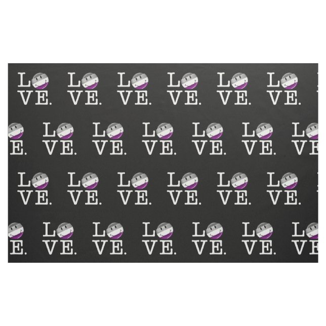 Asexuale Liebe-Stolz-Flagge Stoff (Fat Quarter (45,7 x 55,9 cm))