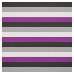 Asexuale Stolz-Flagge Stoff