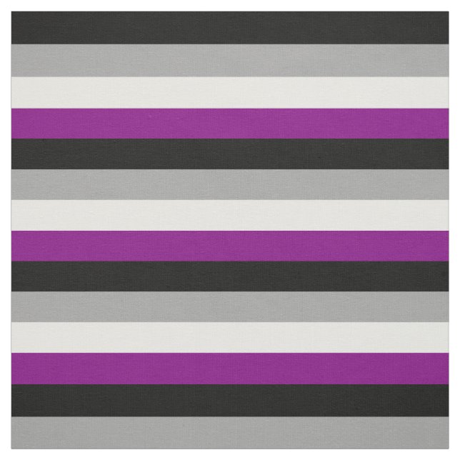 Asexuale Stolz-Flagge Stoff (Muster)