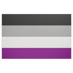 Asexuale Stolz-Flagge Stoff