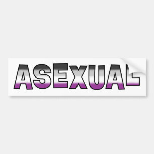 Asexualer Stolz Autoaufkleber
