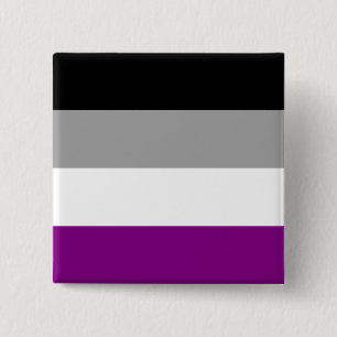 Asexualer Stolz Button